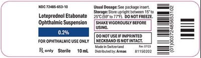 container 10 mL - 10mL label